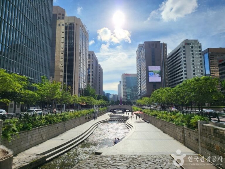 [Seúl] Arroyo Cheonggyecheon (청계천)