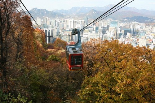 [Seúl] Teleférico del Monte Namsan (남산 케이블카)