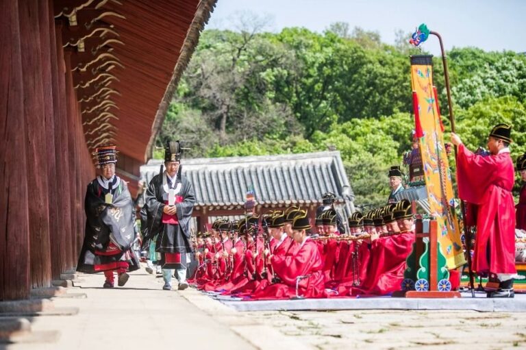 [Seúl] Rito Real Ancestral Daeje de Jongmyo (종묘대제)