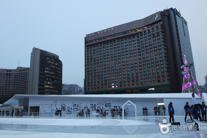 [Seúl] Pista de Patinaje de la Plaza de Seúl (서울광장 스케이트장)