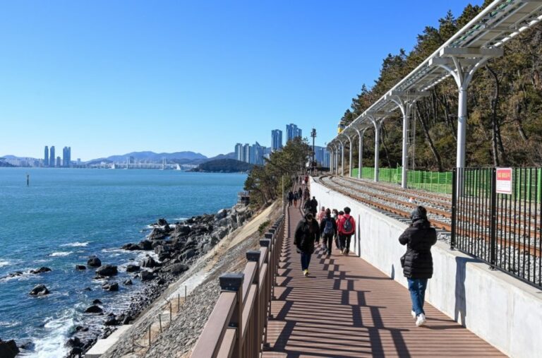 [Busan] Green Railway de Haeundae (Tramo Mipo-Songjeong) (해운대 그린레일웨이 (미포~송정 구간))