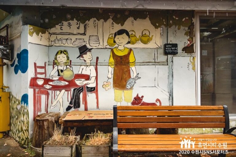 [Gyeonggi-do] Aldea de Murales de Haenggung-dong (행궁동 벽화마을)