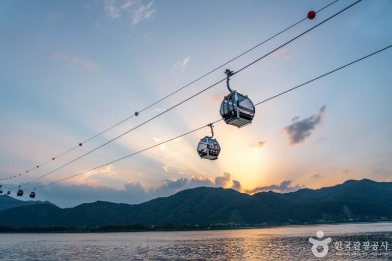 [Gangwon-do] Teleférico del Lago del Monte Samaksan de Chuncheon (춘천 삼악산 호수케이블카)
