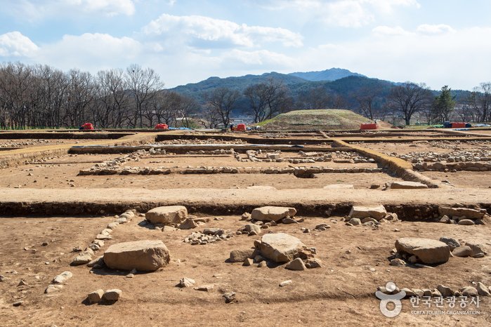 [Gyeongsangbuk-do] Solar del Palacio Wolseong de Gyeongju (경주 월성(반월성))