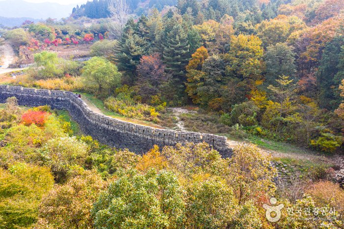 [Jeollabuk-do] Fortaleza Wibongsanseong (위봉산성)