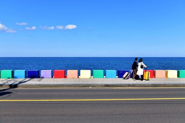 [Jeju] Costanera Arco Iris de Dodu-dong (도두동 무지개해안도로)